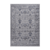 8X10 Grey/Blue/Oriental Non-Shedding Living Room Bedroom Dining Home Office Stylish and Stain Resistant Area Rug