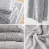 Cotton Dobby Slub 6 Piece Towel Set