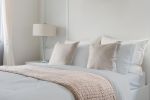 Luxuriously Soft 100% Viscose Derived from Bamboo 5-Piece Sheet Set , Oeko-TEX Certified, Split King - Light Gray