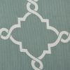 Fretwork Print Grommet Top Window Curtain Panel(Only 1 Pc Panel)