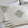 3 Piece Cotton Blend Chenille Duvet Cover Set