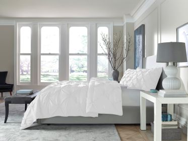 Sleeptone Tranquility® Pinch Down Alternative Comforter Set-King (Color: as Pic)