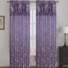 Molly Jacquard Rod Pocket Panel with Attached
